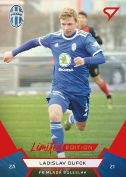 Ladislav Dufek Mlada Boleslav SportZoo FORTUNA:LIGA 2021/22 2. serie Red /49 #282